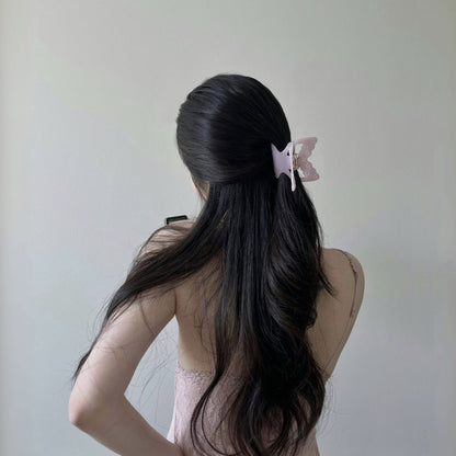 Butterfly Clip in Pink